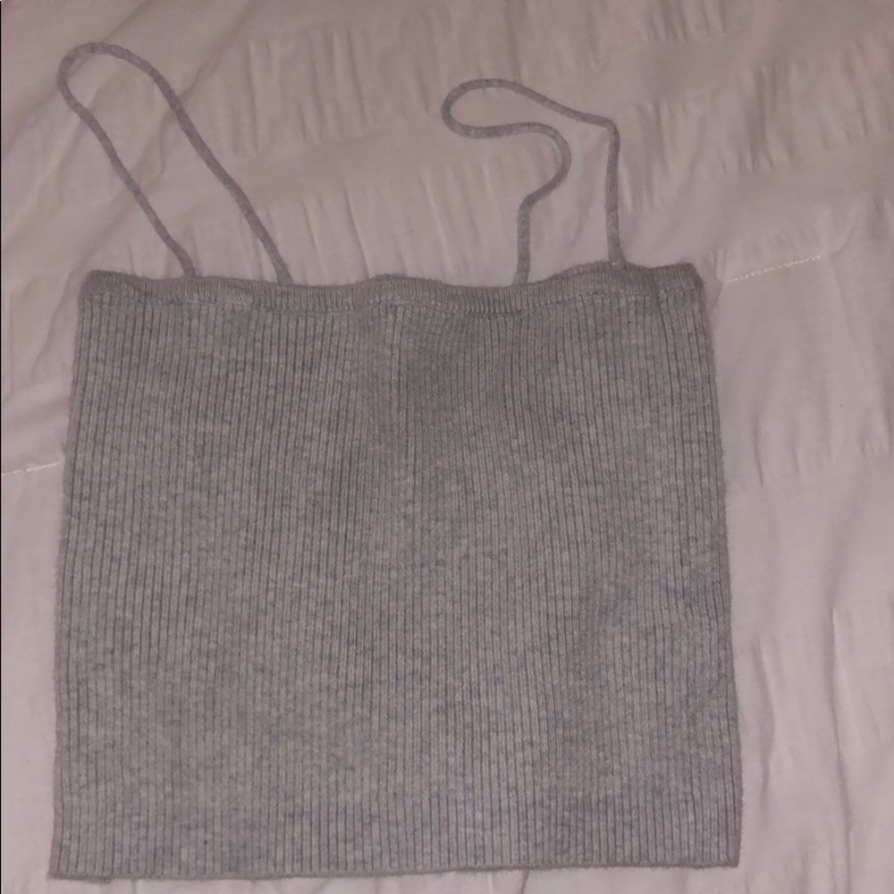 brandy melville cropped tang top